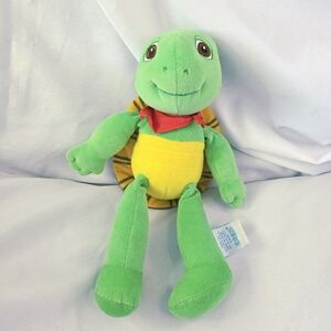 Eden Franklin Turtle Plush Stuffed Toy PBS 90s Velour 11 Inch